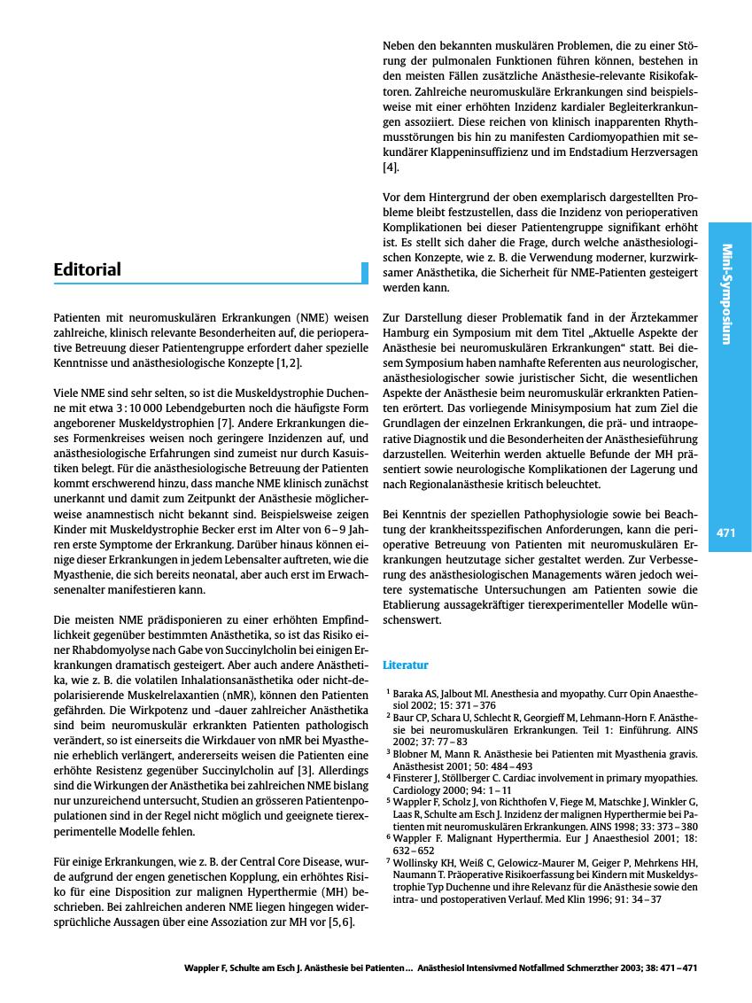 Vorschauseite 1: Editorial