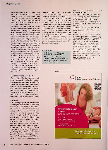 Vorschauseite 3: Beitrag der Pflegeexpertise zur Bewältigung von Engpässen