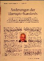 Vorschauseite 1: Änderungen der Therapiestandards
