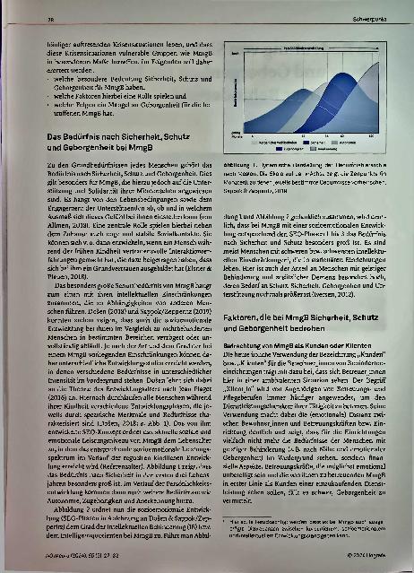 Vorschauseite 2: Die Bedeutung von Sicherheit, Schutz und Geborgenheit für Menschen mit geistiger Behinderung