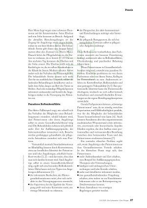 Vorschauseite 2: Zwischen Loyalität und professioneller Distanz