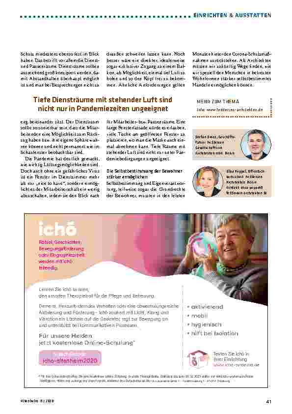 Vorschauseite 4: Begegnungen trotz Pandemie