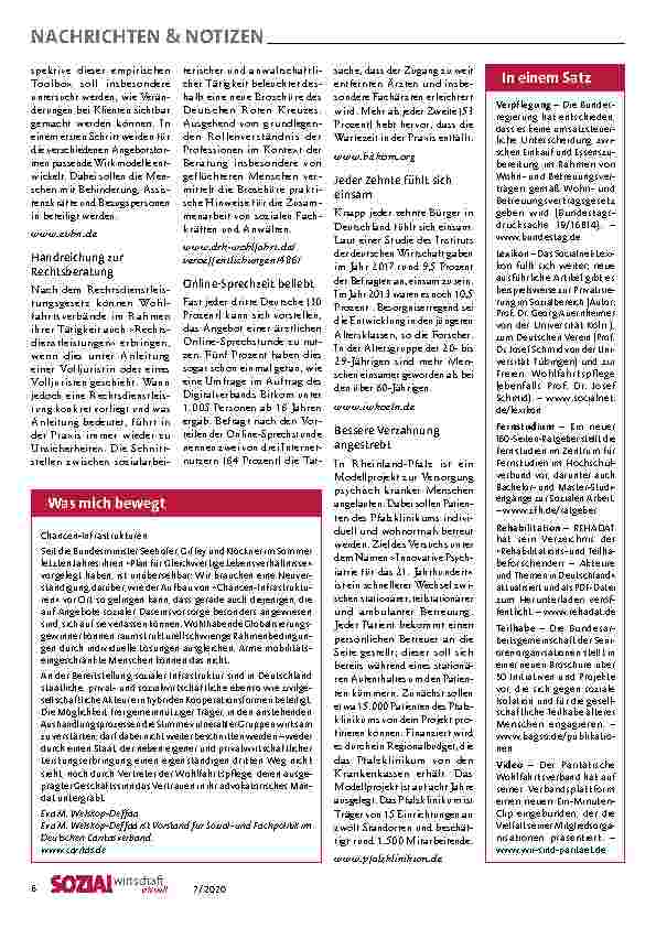 Vorschauseite 6: Bundesteilhabegesetz: Wirkungsnachweis zwischen Fluch und Segen