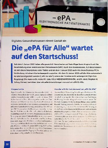 Vorschauseite 1: Die „ePA für Alle“ wartet auf den Startschuss!
