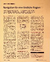 Vorschauseite 1: Navigation für eine ländliche Region