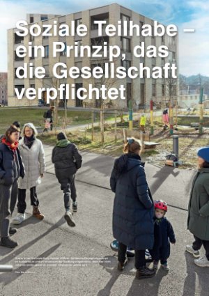 Vorschauseite 1: Soziale Teilhabe ein Prinzio, das die gesellschaft verpflichtet