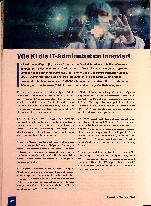 Vorschauseite 1: Wie die IT-Administration innoviert