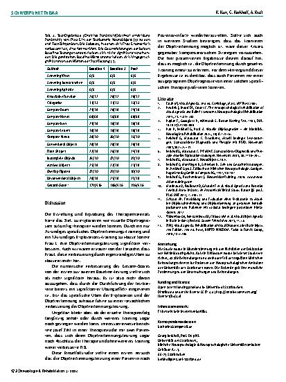 Vorschauseite 4: Erprobung eines neuen Therapieansatzes zur Behandlung visueller Objektagnosien: eine Einzelfallstudie