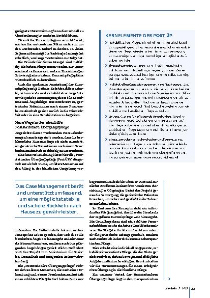 Vorschauseite 2: Verfrühte Heimeinzüge vermeiden