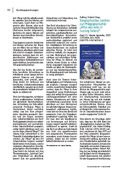 Vorschauseite 5: Buchbesprechungen