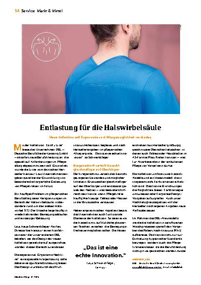 Vorschauseite 1: Entlastung für die Halswirbelsäule