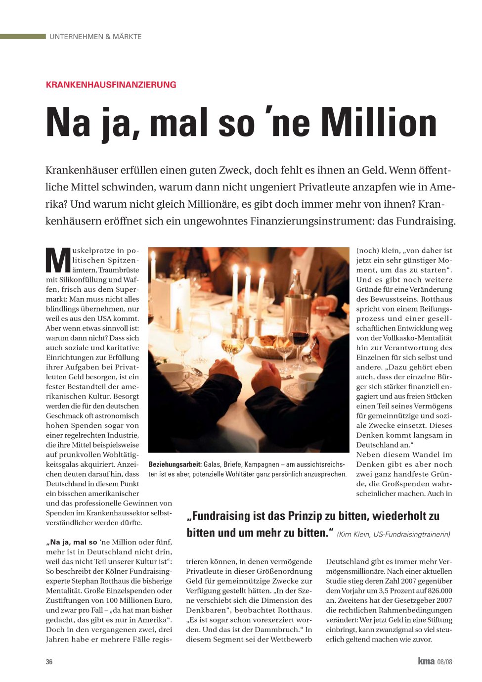 Vorschauseite 1: Na ja, mal so ?ne Million