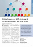 Vorschauseite 1: MD-Anfragen und IGES-Systematik. Das CLINOTEL-Vorhersagemodell im Abgleich mit den IGES-Fällen.