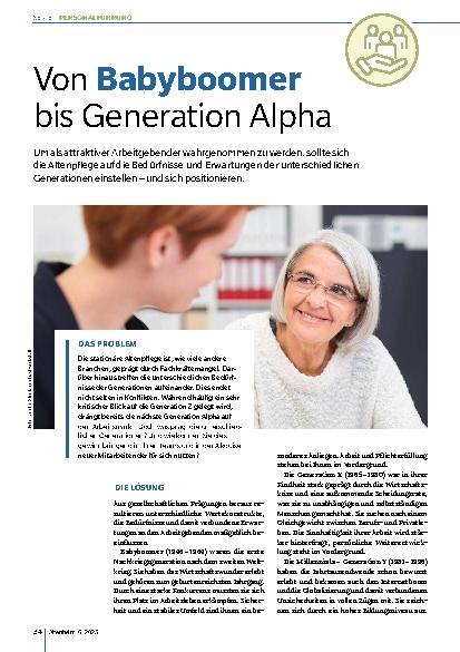 Vorschauseite 1: Von Babyboomer bis Generation Alpha