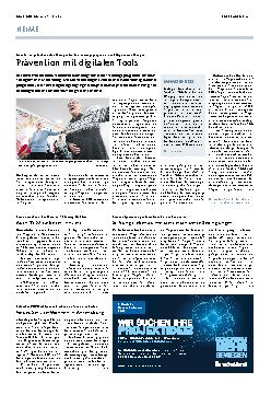 Vorschauseite 1: Prävention mit digitalen Tools