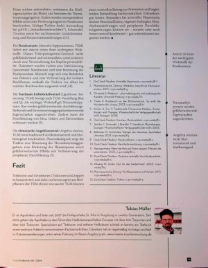 Vorschauseite 4: Grüne Impulse Tinkturen aus TCM und TEM bei Herzkrankheiten