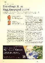 Vorschauseite 1: Spitallogistik im Regulierungsdickicht