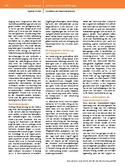 Vorschauseite 4: Delirprävention im Co-Management mit Qualitätsvertrag: Die OP-Paten