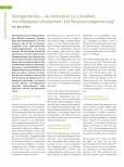 Vorschauseite 1: Springerdienste - die Alternative zur Leiharbeit, mit Mitarbeiterzufriedenheit und Personalrückgewinnung?