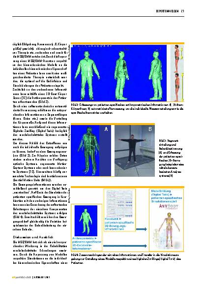 Vorschauseite 4: Muskuloskelettale Simulation in der Rehabilitation