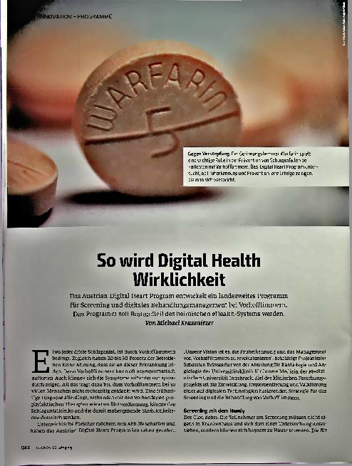 Vorschauseite 1: So wird Digital Health Wirklichkeit
