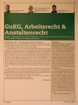 Vorschauseite 1: GuKG, Arbeitsrecht & Anstaltsrecht