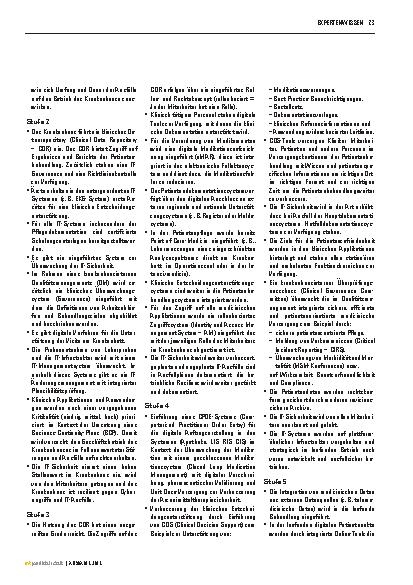 Vorschauseite 4: Das EMRAM-Reifegradmodell – Eine Einführung