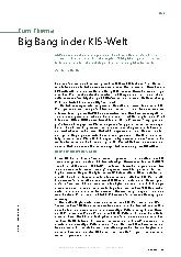 Vorschauseite 1: Big Bang in der KISS-Welt