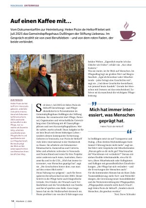 Vorschauseite 1: Auf einen Kaffee mit. .Helen Picón