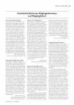 Vorschauseite 3: Anregungen für die Zukunft der Pflege - Gedenken an Hilde Steppe