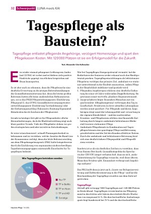 Vorschauseite 1: Tagespflege als Baustein?