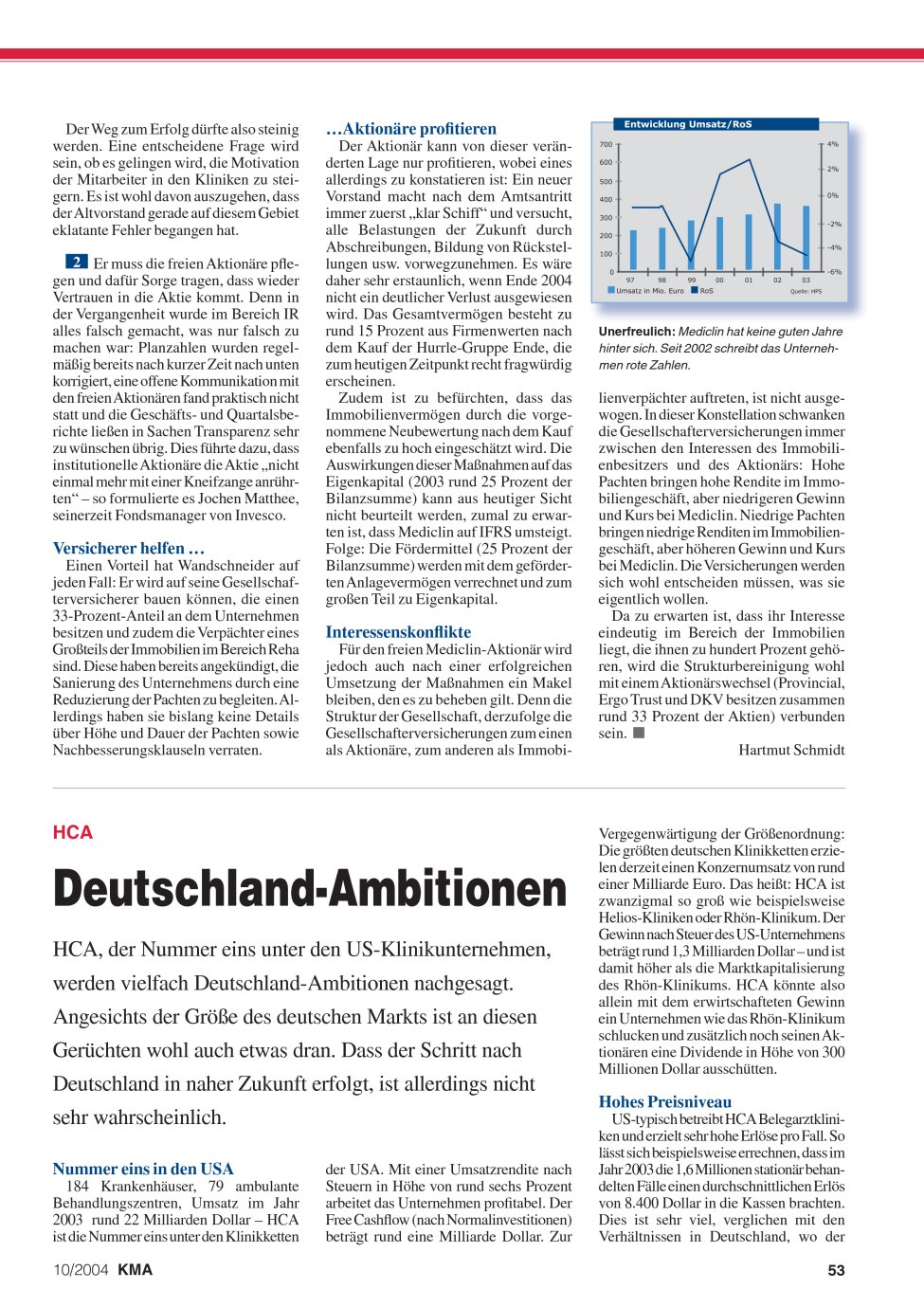 Vorschauseite 1: Deutschland-Ambitionen