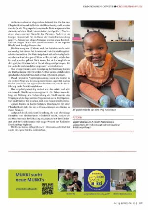 Vorschauseite 3: Medizin Mobil Wohnen4Kids Ein betriebserlaubnispflichtiges Wohnangebot der außerklinischen Intensivpflege für Kinder und Jugendliche in Hannover