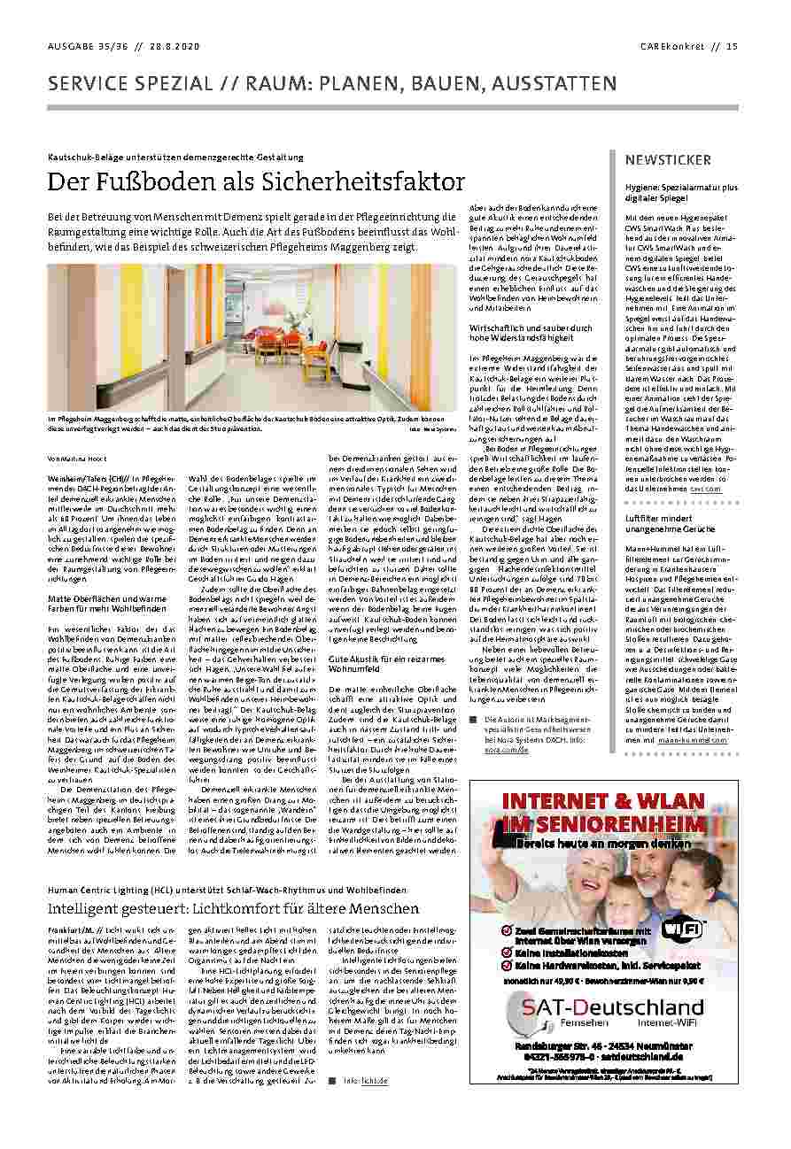 Vorschauseite 1: Der Fußboden als Sicherheitsfaktor