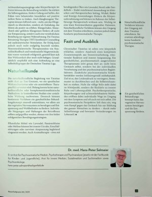 Vorschauseite 4: Wenn das Ohr nicht mehr schweigt Tinnitus mit psychosomatischer Ausrichtung