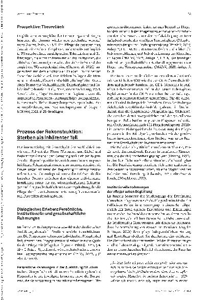 Vorschauseite 3: #Professions*: (angehende) Pflegende im Hospiz Vielfältige Spuren einer (an)vertrauten, friedlichen, verantwortungsbewussten Kultur