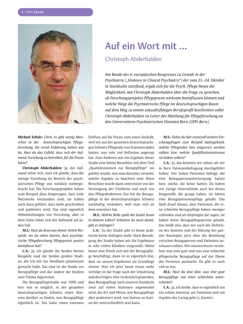 Vorschauseite 1: Auf ein Wort mit ?