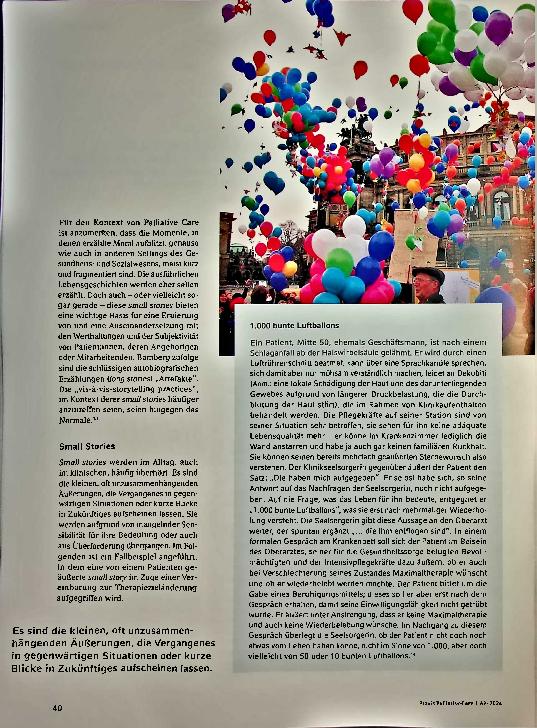 Vorschauseite 3: Die Bedeutung der Small Stories für Entscheidungsprozesse am Lebensende: Eine Einführung in den Ansatz der Narrativen Ethik
