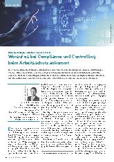 Vorschauseite 1: Sicherheit und Gesundheit bei der Arbeit - Worauf es bei Compliance und Controlling beim Arbeitsschutz ankommt