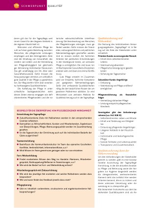 Vorschauseite 3: Qualität in der Pflege