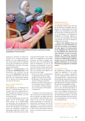 Vorschauseite 4: Qualität in der Pflege