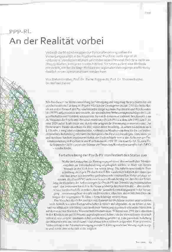 Vorschauseite 2: An der Realität vorbei.