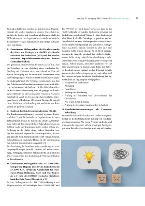 Vorschauseite 3: 12 Fakten zur abschließenden Wischdesinfektion semikritischer Medizinprodukte