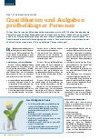 Vorschauseite 1: Qualifikation und Aufgaben prüfbefähigter Personen