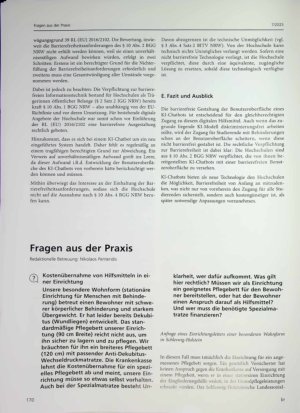 Vorschauseite 1: Kostenübernahme von Hilfsmitteln in einer Einrichtung