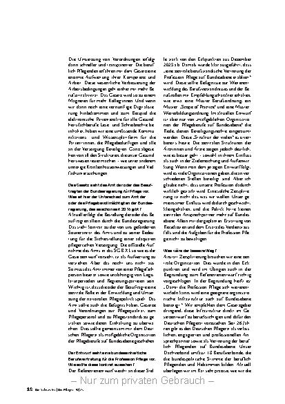 Vorschauseite 3: Der Gesetzentwurf ist als Erfolg zu werten.