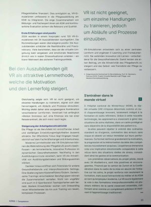 Vorschauseite 2: Gemeinsam trainieren in der virtuellen Welt