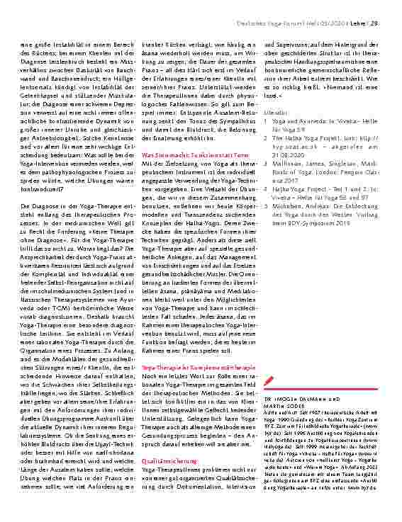 Vorschauseite 5: Rationale Yoga-Therapie: Warum wir tun, was wir tun