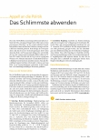 Vorschauseite 2: Nachrichten, Positionen, Berichte