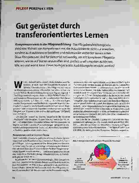 Vorschauseite 1: Gut gerüstet durch transferorientiertes Lernen